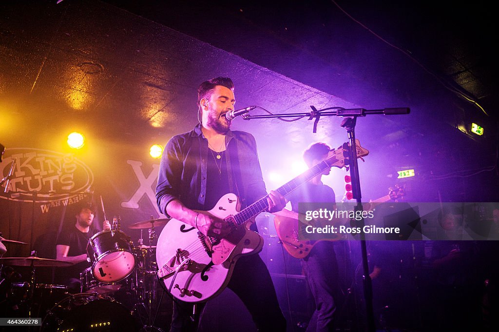 The Courteeners Perform At King Tuts In Glasgow