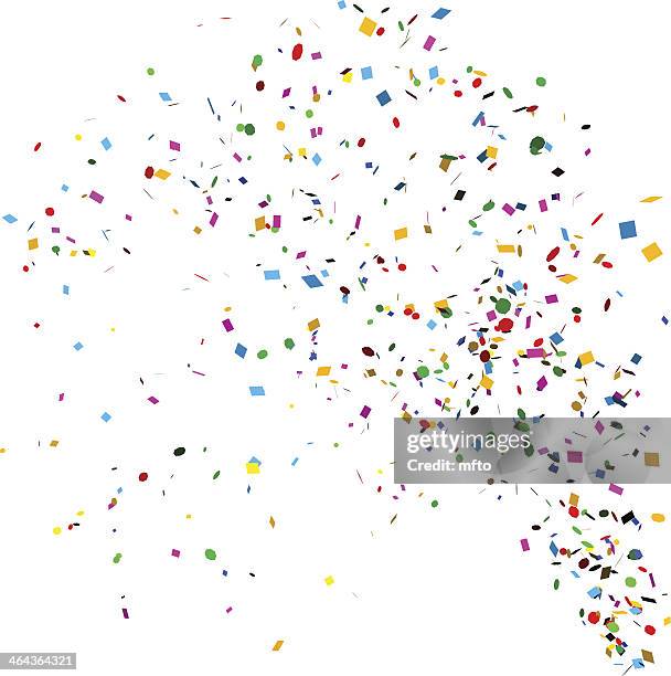 bildbanksillustrationer, clip art samt tecknat material och ikoner med confetti - konfetti