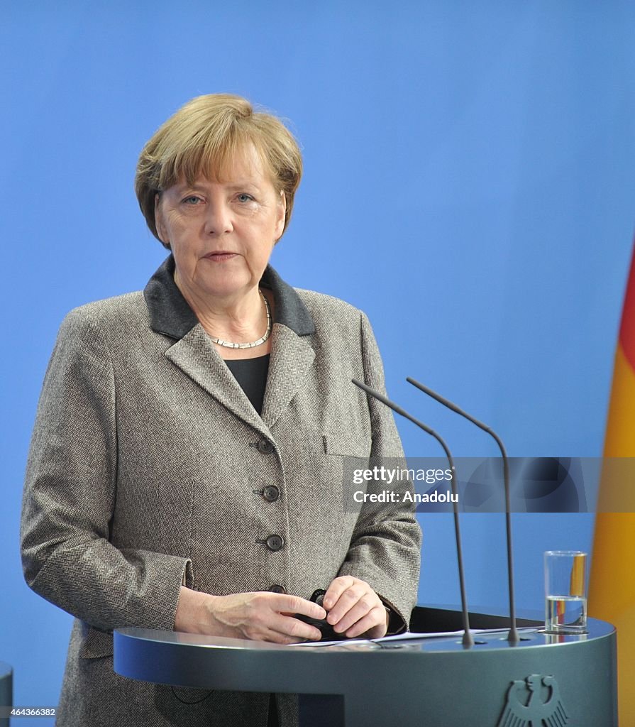 Angela Merkel - Stefan Lofven press conference in Berlin