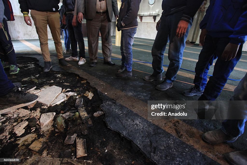 Mosque sabotaged with fire in Bethlehem