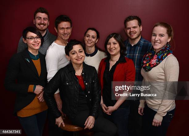 Production designer Lenore Romas, Steadicam operator Michael Thackray, actor Frank Bruckner, filmmaker Lise Raven, actress Emily Behr, editor Elyssa...