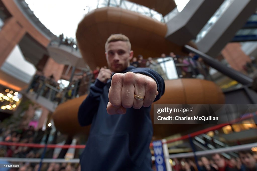 Carl Frampton Public Workout