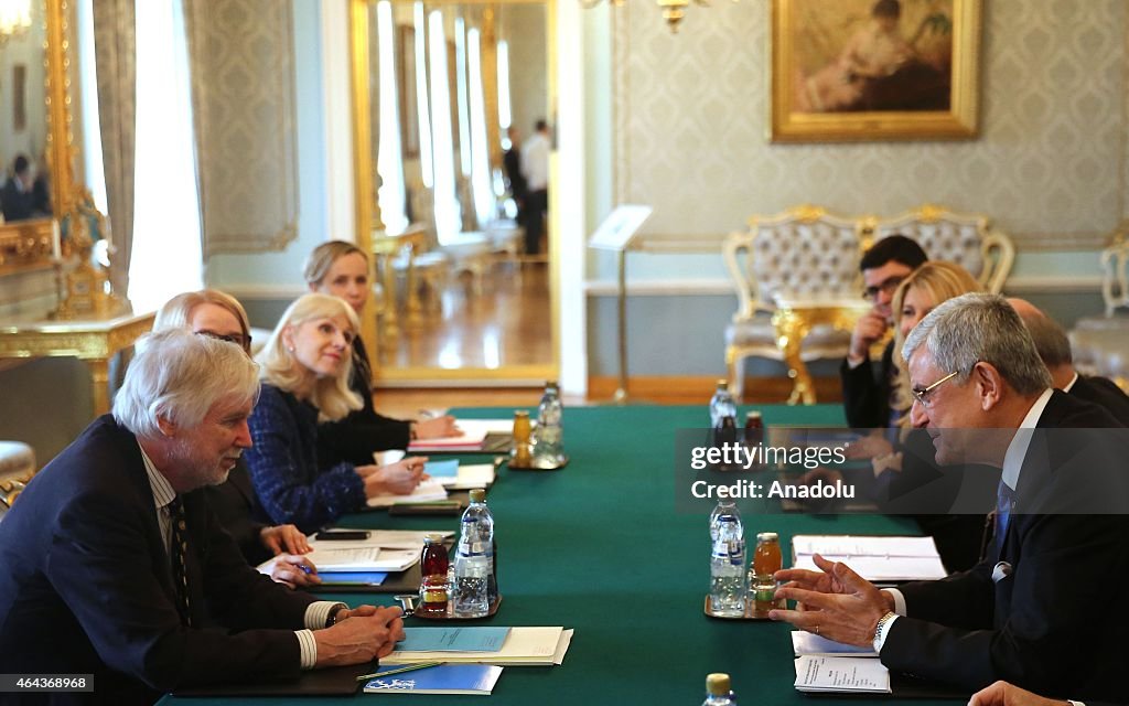 Turkish EU Minister Volkan Bozkir in Finland