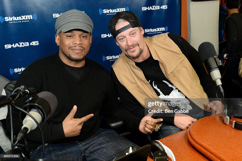 Celebrities Visit SiriusXM Studios - February 25, 2015