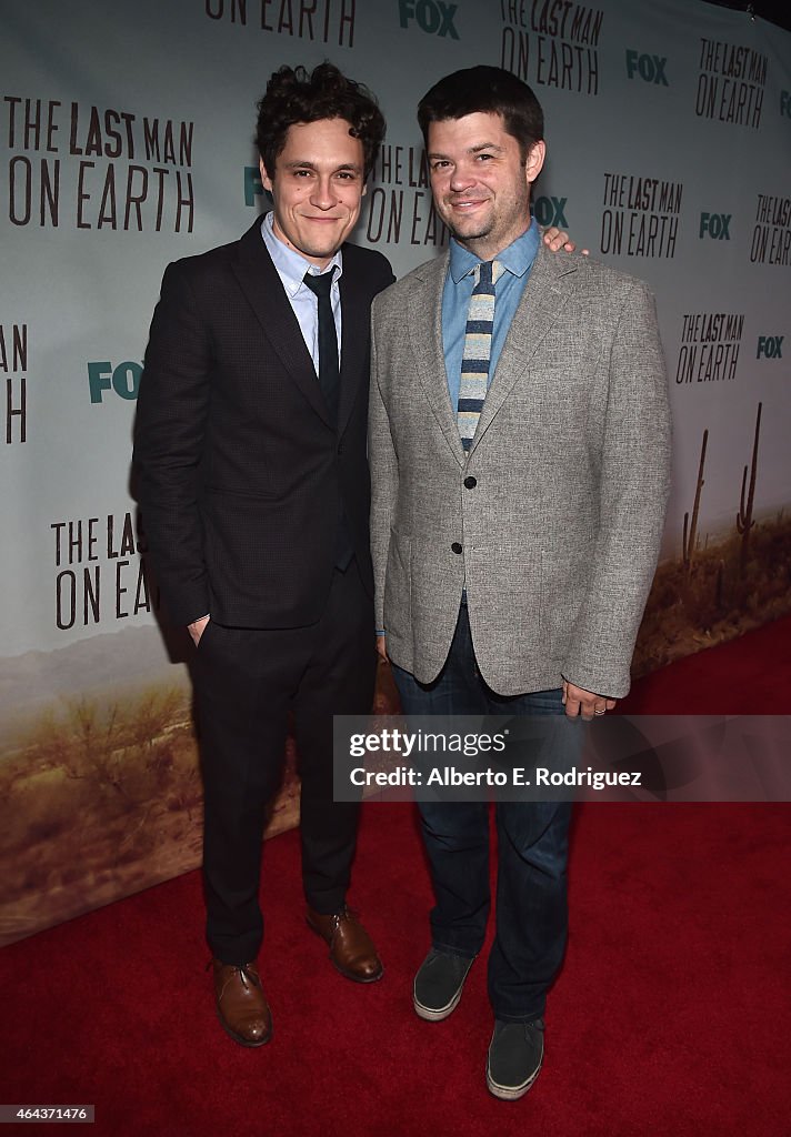 Premiere Of Fox's "The Last Man On Earth" - Red Carpet