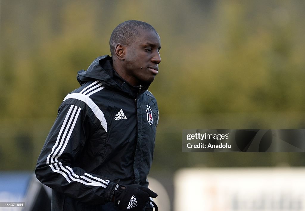 Besiktas JK Team Training ahead the match with Liverpool in Istanbul