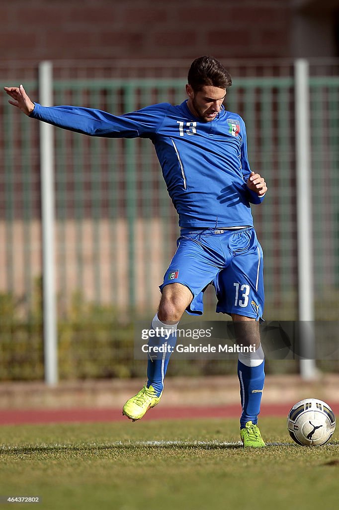 Italy U20 v Qatar U20 - International Friendly