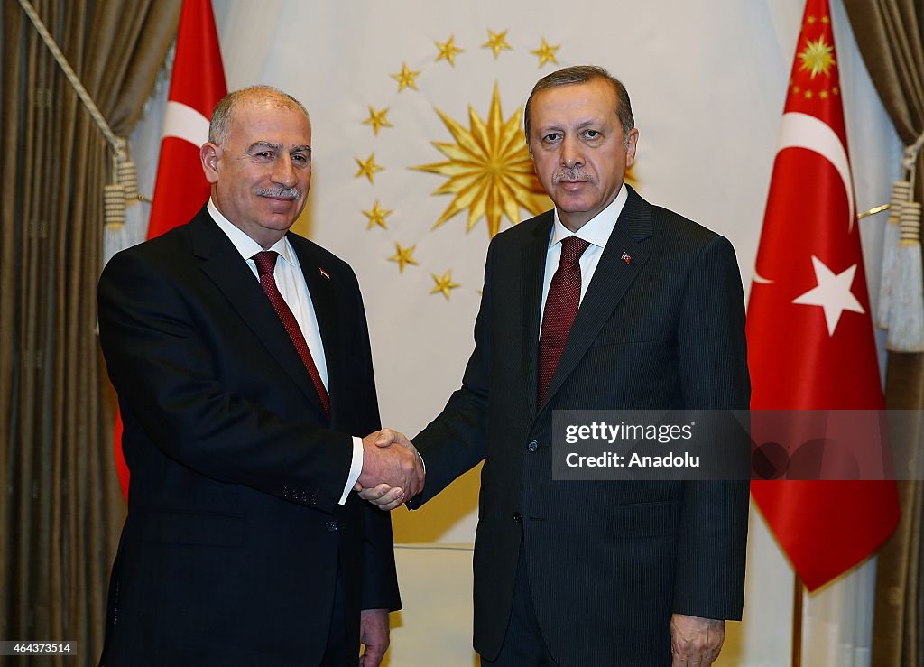 Recep Tayyip Erdogan - Osama al-Nujaifi in Ankara