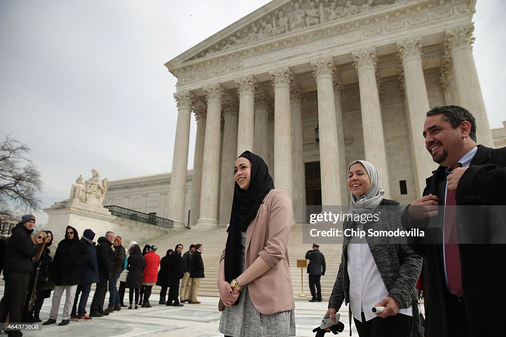 Supreme Court Hears Case Involving Abercrombie & Fitch And Religious Wardrobe Discrimination