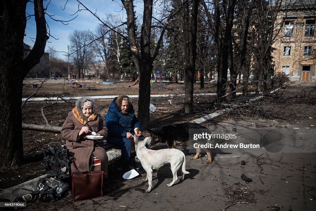 Railroad Hub Town Debaltseve Under Control Of Russian Separatist In Eastern Ukraine