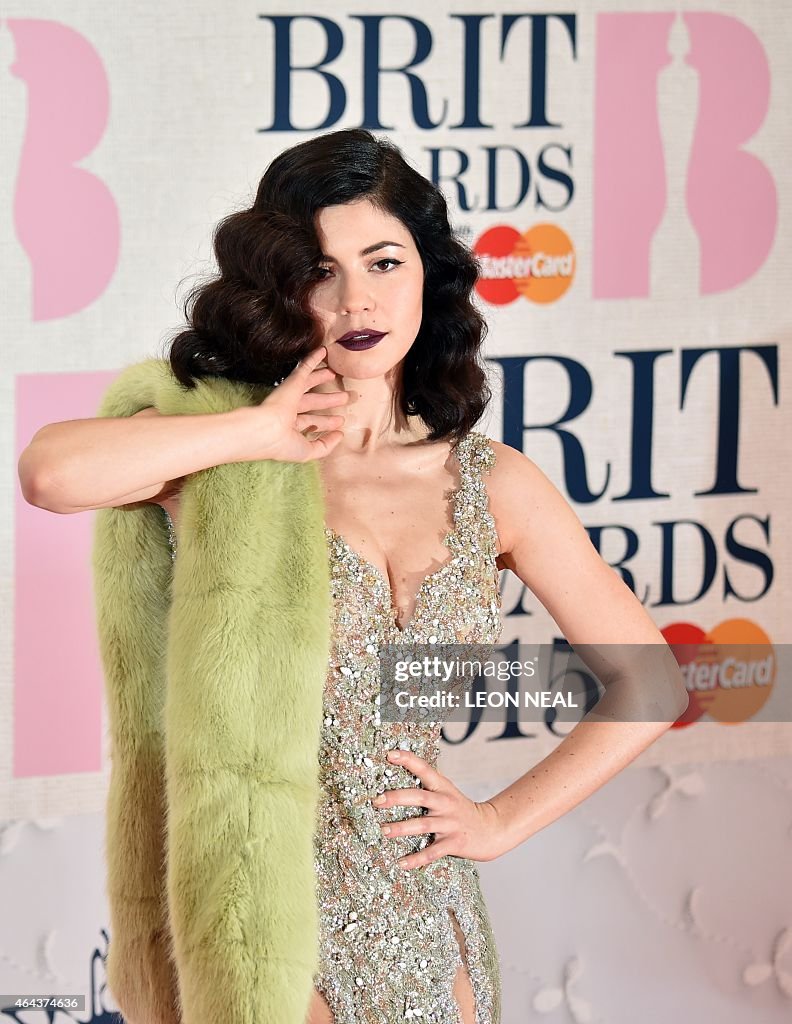 BRITAIN-ENTERTAINMENT-MUSIC-BRIT-AWARDS