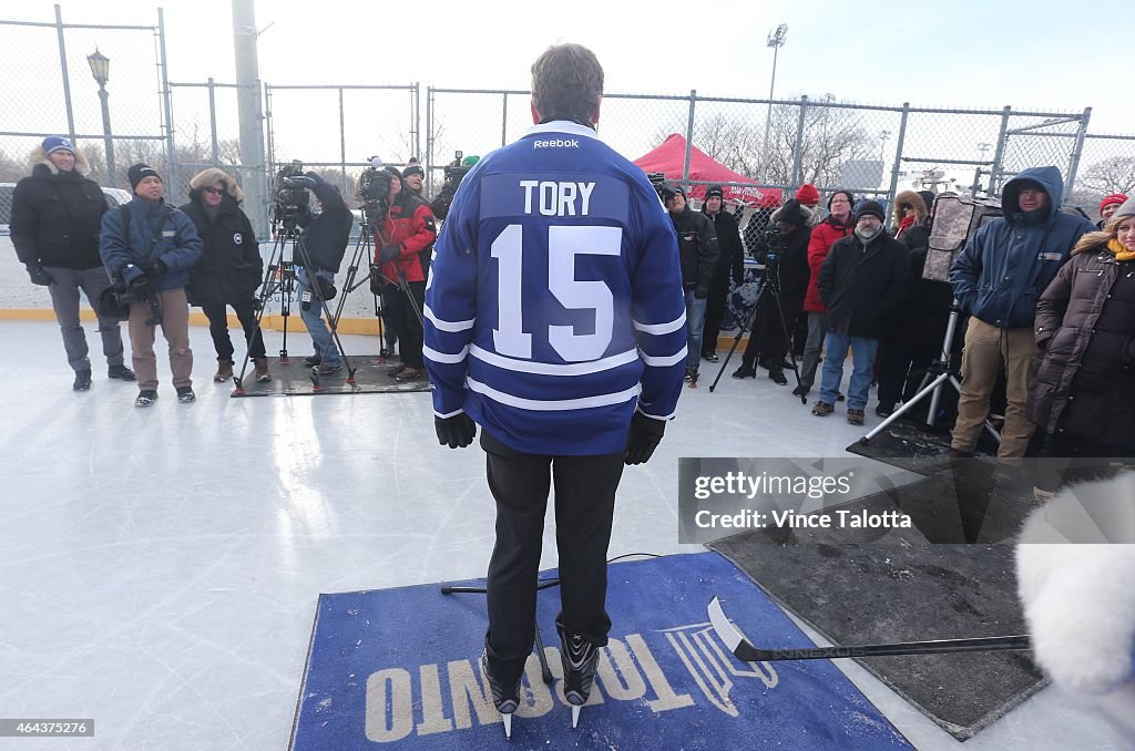 Outdoor Ice Rink Funding Annoucement