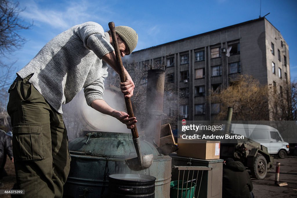 Railroad Hub Town Debaltseve Under Control Of Russian Separatist In Eastern Ukraine