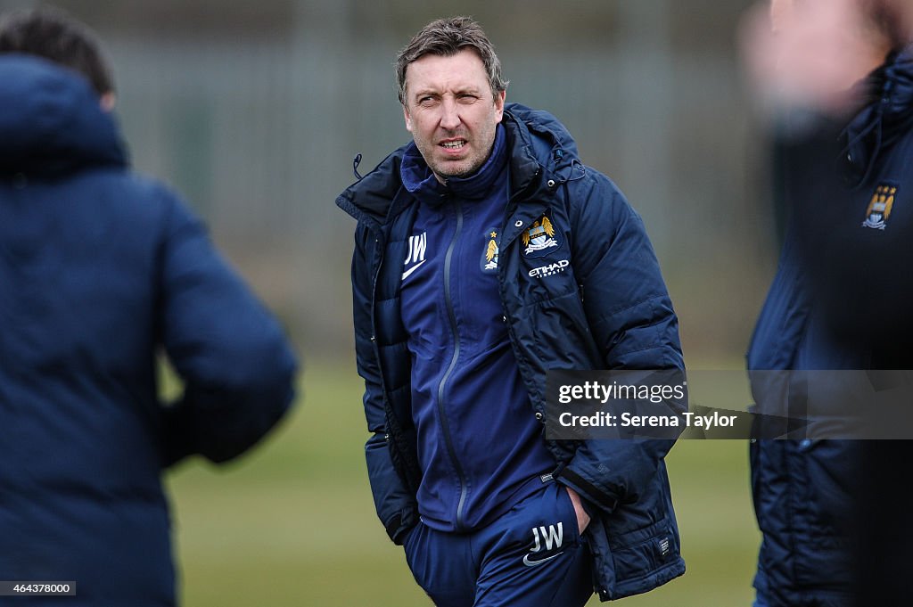 Newcastle United v Manchester City- U18 Barclays Premier League
