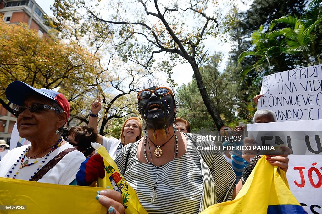 VENEZUELA-OPPOSITION-PROTEST