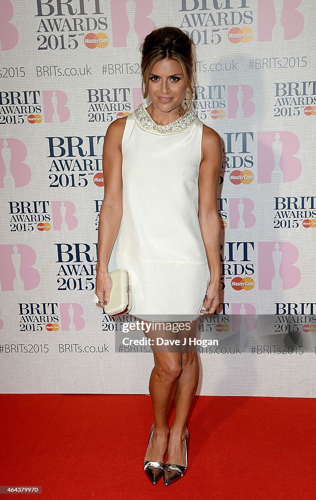 BRIT Awards 2015 - VIP Arrivals