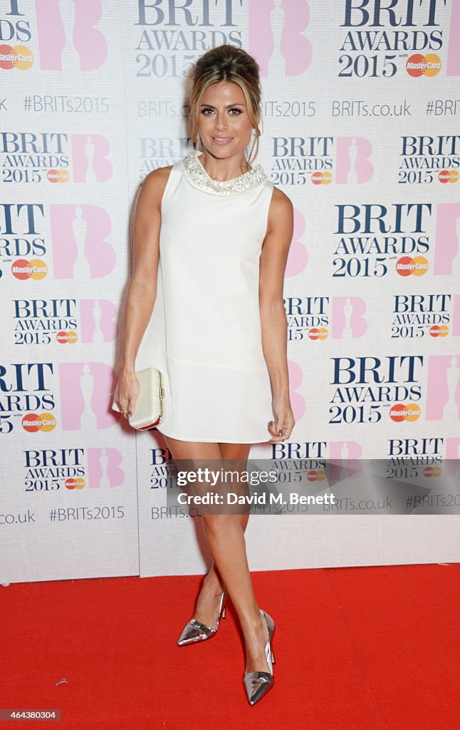 BRIT Awards 2015 - VIP Arrivals