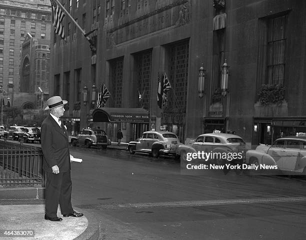 Hilton Hotel Corportion, Conrad Hilton, new boss of the Waldorf-Astoria,