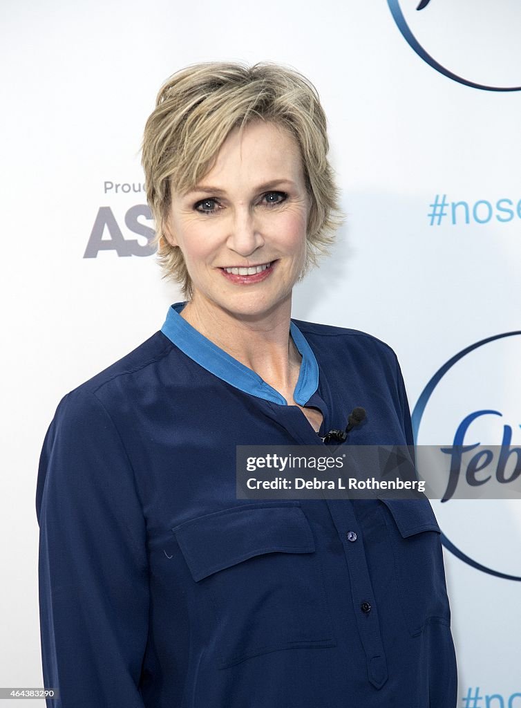 Jane Lynch And ASPCA "Noseblind" Event