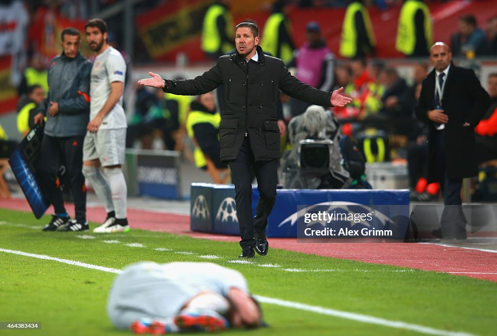 Bayer 04 Leverkusen v Club Atletico de Madrid - UEFA Champions League Round of 16