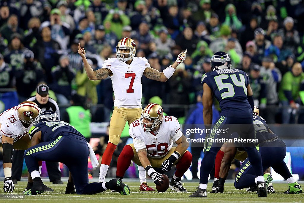 NFC Championship - San Francisco 49ers v Seattle Seahawks