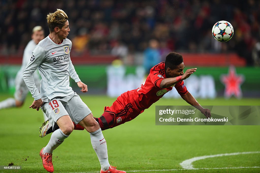 Bayer 04 Leverkusen v Club Atletico de Madrid - UEFA Champions League Round of 16