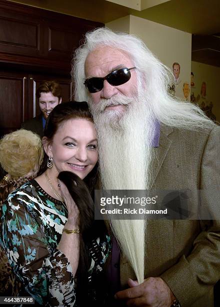 Recording Artists Crystal Gayle and William Lee Golder attend Webster Public Relations - Unofficial Kick-Off CRS Event - Legendary Lunch at The Palm...