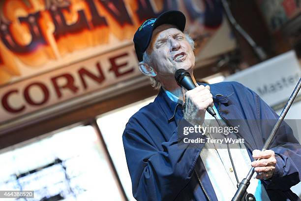 Recording Artist Mel TIllis performs at "The Legend's at Legends' during CRS 2015 on February 25, 2015 at the in Nashville, Tennessee.