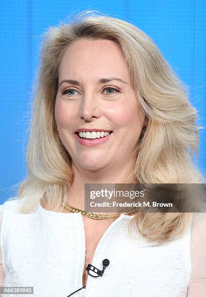 Valerie Plame, author and former CIA operations officer, speaks onstage during the 'Makers: Women Who Make America, "Business," "Comedy,"...