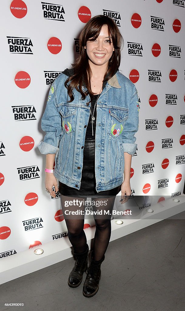 Sadie Frost Performs With FUERZABRUTA At The Roundhouse