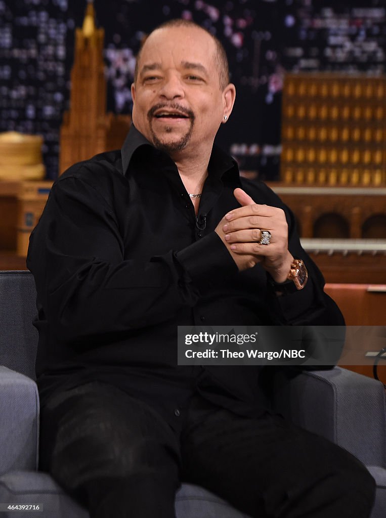 Ice T Visits "The Tonight Show Starring Jimmy Fallon"