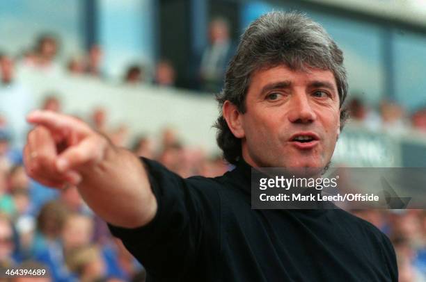 Premiership Football - Leicester City v Newcastle United, Newcastle manager Kevin Keegan.