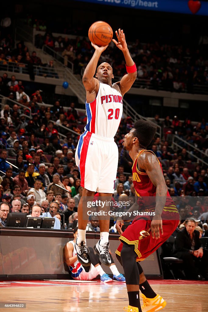 Cleveland Cavaliers v Detroit Pistons