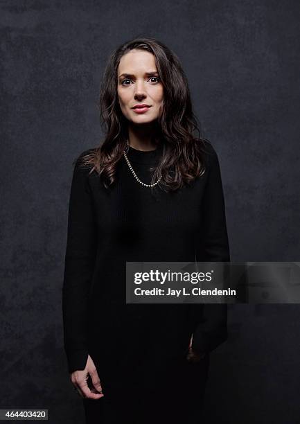 Actress Winona Ryder is photographed for Los Angeles Times at the 2015 Sundance Film Festival on January 24, 2015 in Park City, Utah. PUBLISHED...