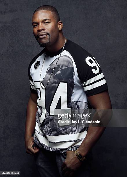 Actor Amin Joseph is photographed for Los Angeles Times at the 2015 Sundance Film Festival on January 24, 2015 in Park City, Utah. PUBLISHED IMAGE....