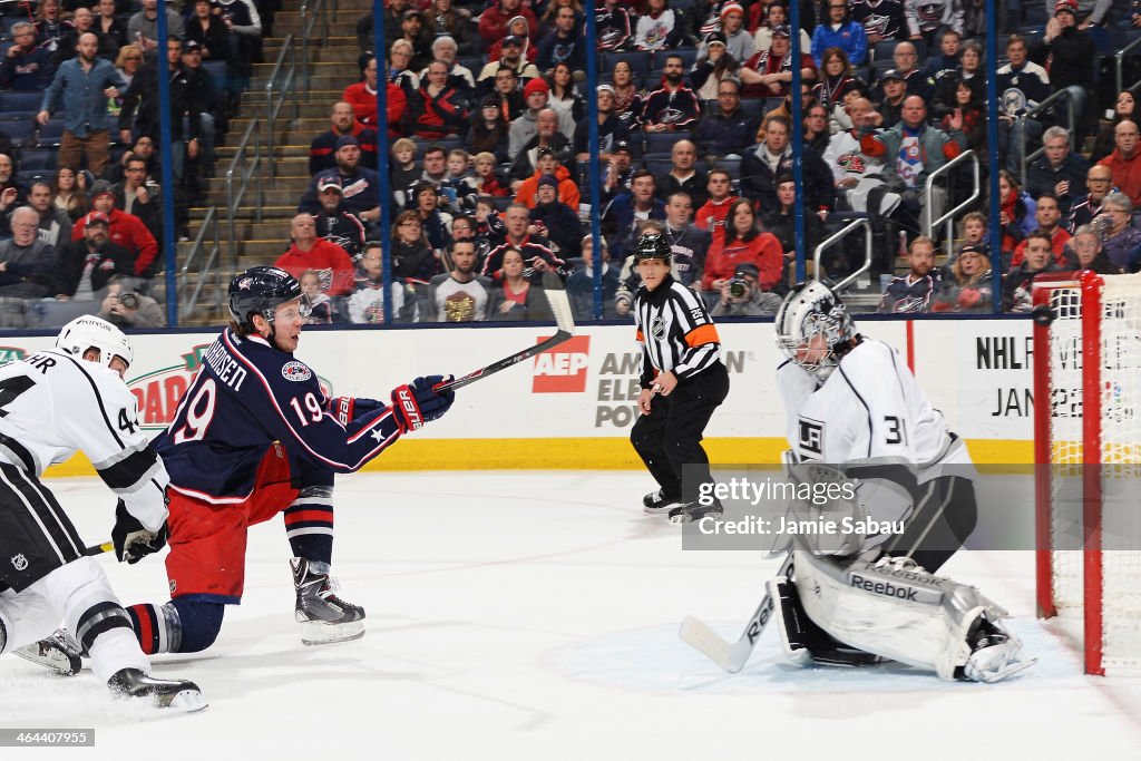 Los Angeles Kings v Columbus Blue Jackets