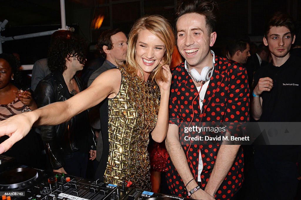 The Universal Music Brits Party Hosted By Bacardi At The Soho House Pop-Up