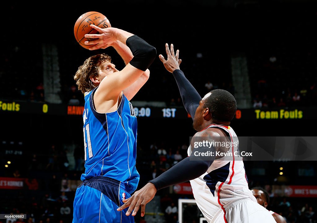 Dallas Mavericks v Atlanta Hawks