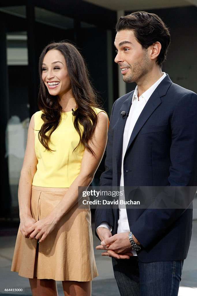 Extra Interviews Cara Santana And Joey Maalouf At Westfield Century City