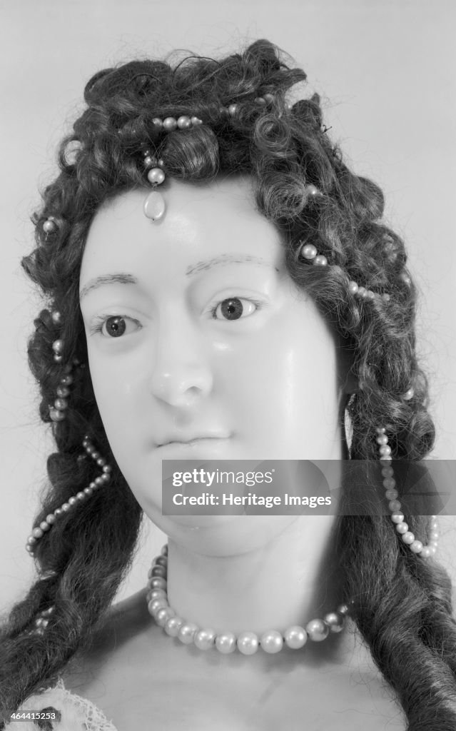 Royal funeral effigy of Queen Mary, Westminster Abbey, London, 1945-1980. Artist: Eric de Maré