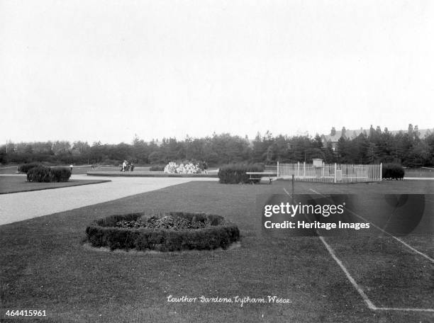 Lowther Gardens, Lytham St Anne's, Lancashire, 1890-1910. Lowther Gardens in Lytham were laid out by John Talbot Clifton in 1873 and named after his...