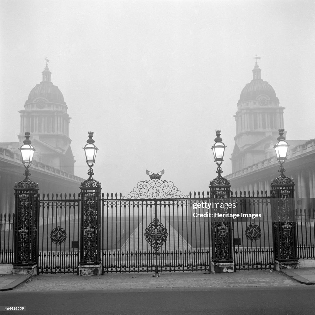 Royal Naval College, Greenwich, London, 1955-1965. Artist: John Gay