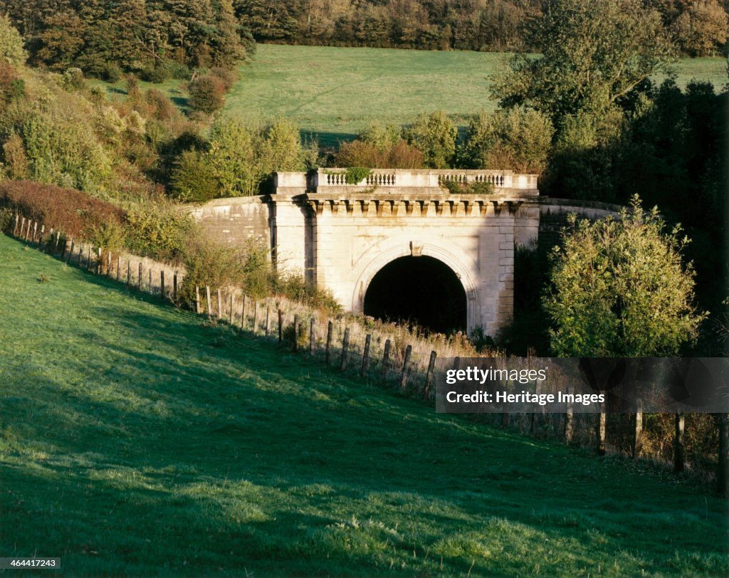 Western portal of Box Tunnel, Wiltshire. Artist: M Hesketh Roberts