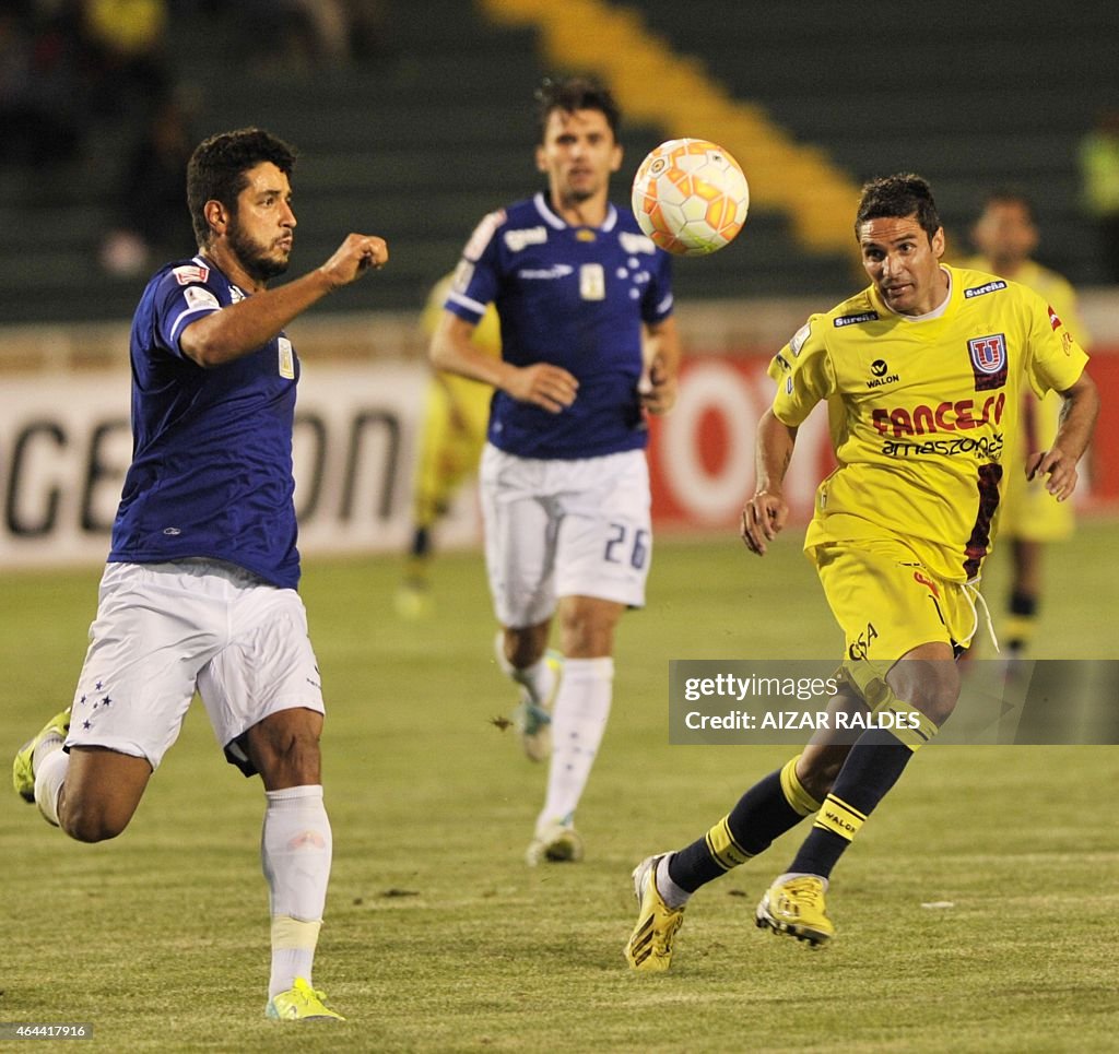 FBL-LIBERTADORES- USUCRE-CRUZEIRO