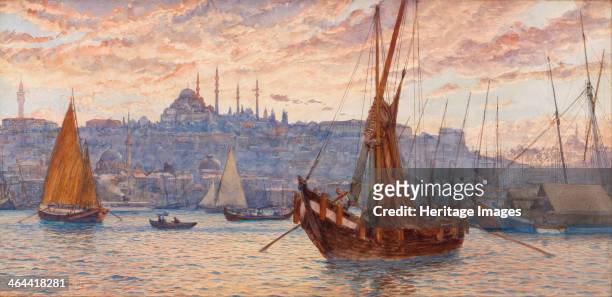 The Golden Horn, Second Half of the 19th cen.. Found in the collection of the Pera Museum, Istanbul.