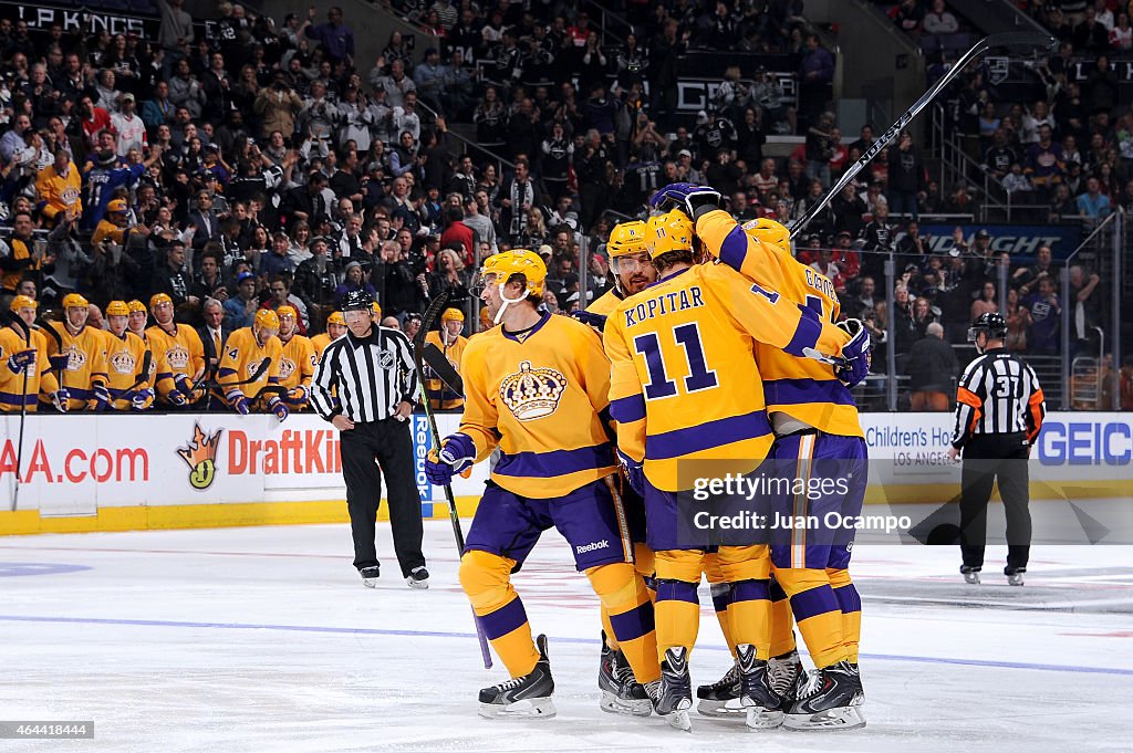 Detroit Red Wings v Los Angeles Kings