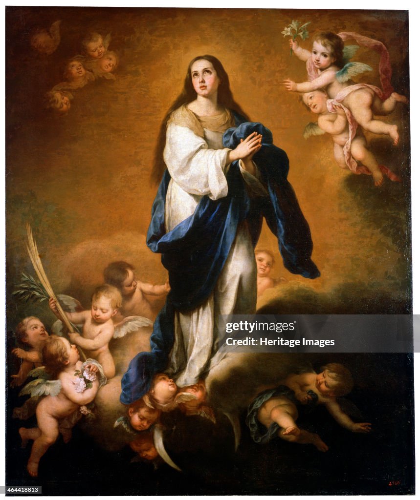 'The Assumption of the Blessed Virgin Mary', between 1645 and 1655. Artist: Bartolomé Esteban Murillo