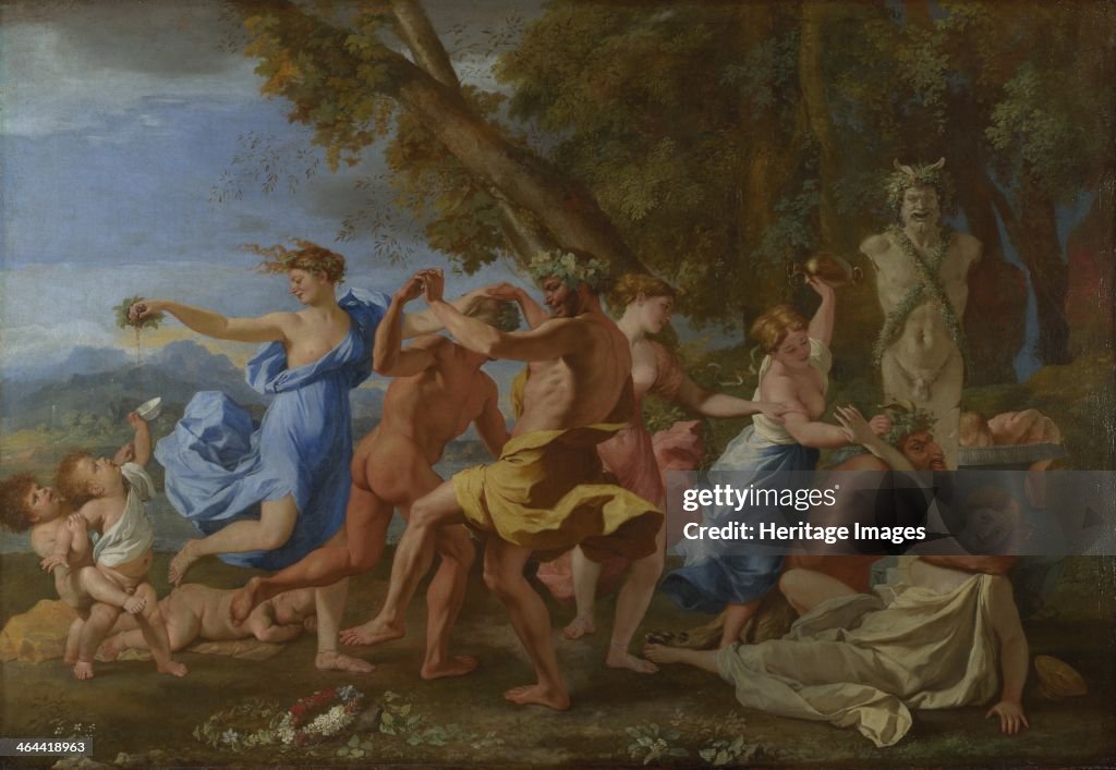 A Bacchanalian Revel before a Herm, 1632. Artist: Poussin, Nicolas (1594-1665)
