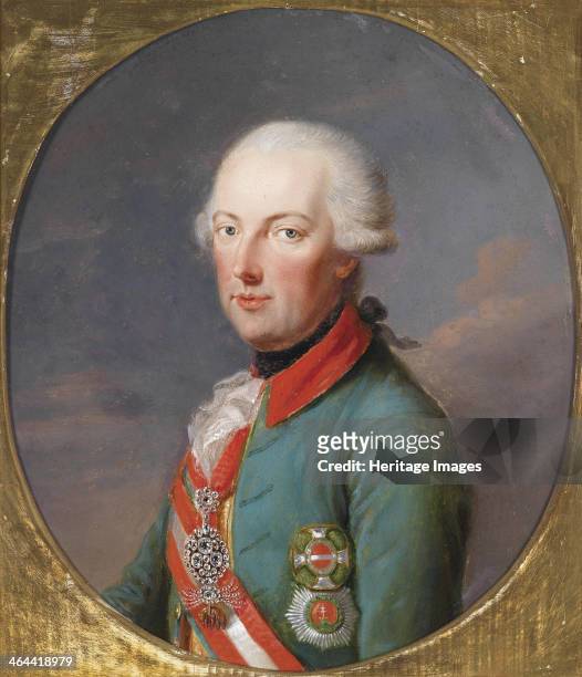 Portrait of Holy Roman Emperor Francis II . From a private collection.