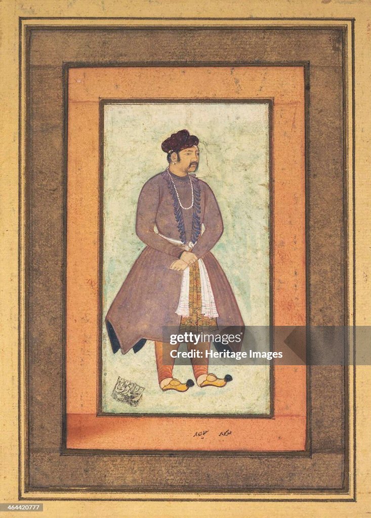 Portrait of Akbar the Great (1542-1605), Mughal Emperor, second half of the 16th century.